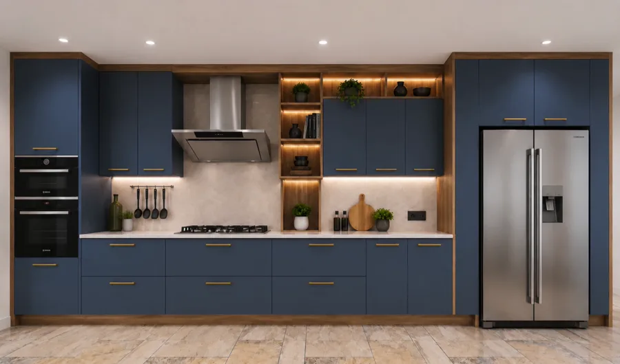 The Ochre Kitchen bespoke cabinetry