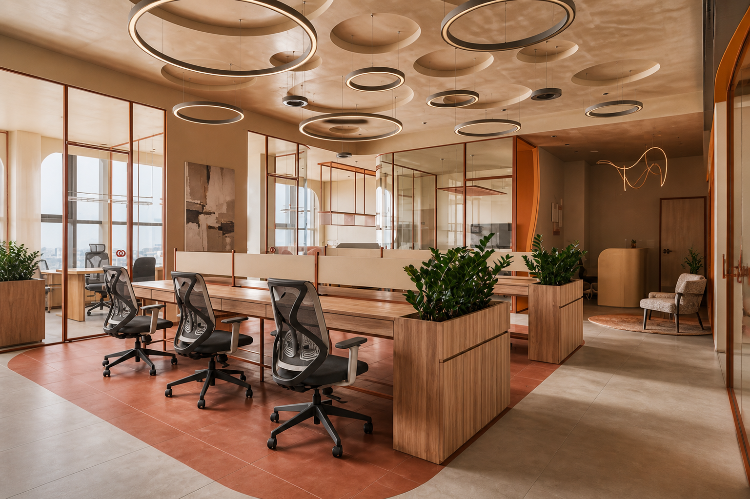 Corporate office interior